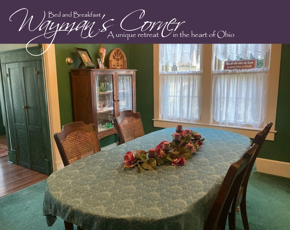 Dining Room at Wayman's Corner Guest House